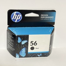 HP 56 Black Genuine Original Ink Cartridge for HP Inkjet Printer Exp. 2015