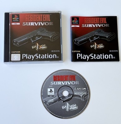 Resident Evil Survivor - Sony PlayStation 1 / PS1 Spiel - PAL - CIB - Sehr Gut !
