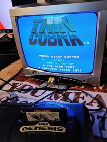 Twin Cobra (Sega Genesis, 1991) Cartridge Only Authentic