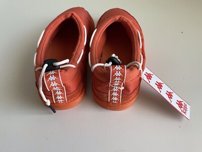 KAPPA 222 BANDA MULE ORANGE WHITE Slippers Mules Lined Men\'s Sz 9 NEW Box No Lid KAPPA 222 BANDA MULE ORANGE WHITE Slippers Mules Lined Men main image 3