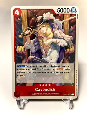 OP01-008 Cavendish Romance Dawn - One Piece Card Game