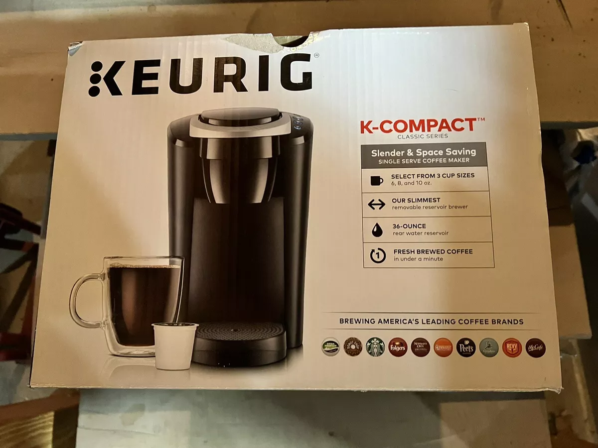 Keurig K-Compact Single-Serve K-Cup Pod Coffee Maker, Black