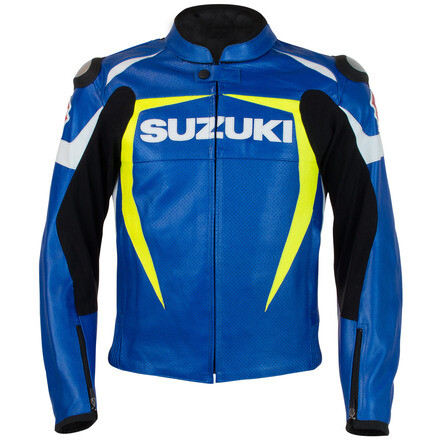 Suzuki 2025 Motorcycle Leather Jacket Bikers Motorbike Racing Sports Jackets Men - Picture 1 of 4