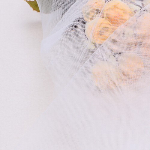 1 Layer Soft Bride Wedding Bridal Veil for Long Veil Church Cathedral with Co - Picture 2 of 10
