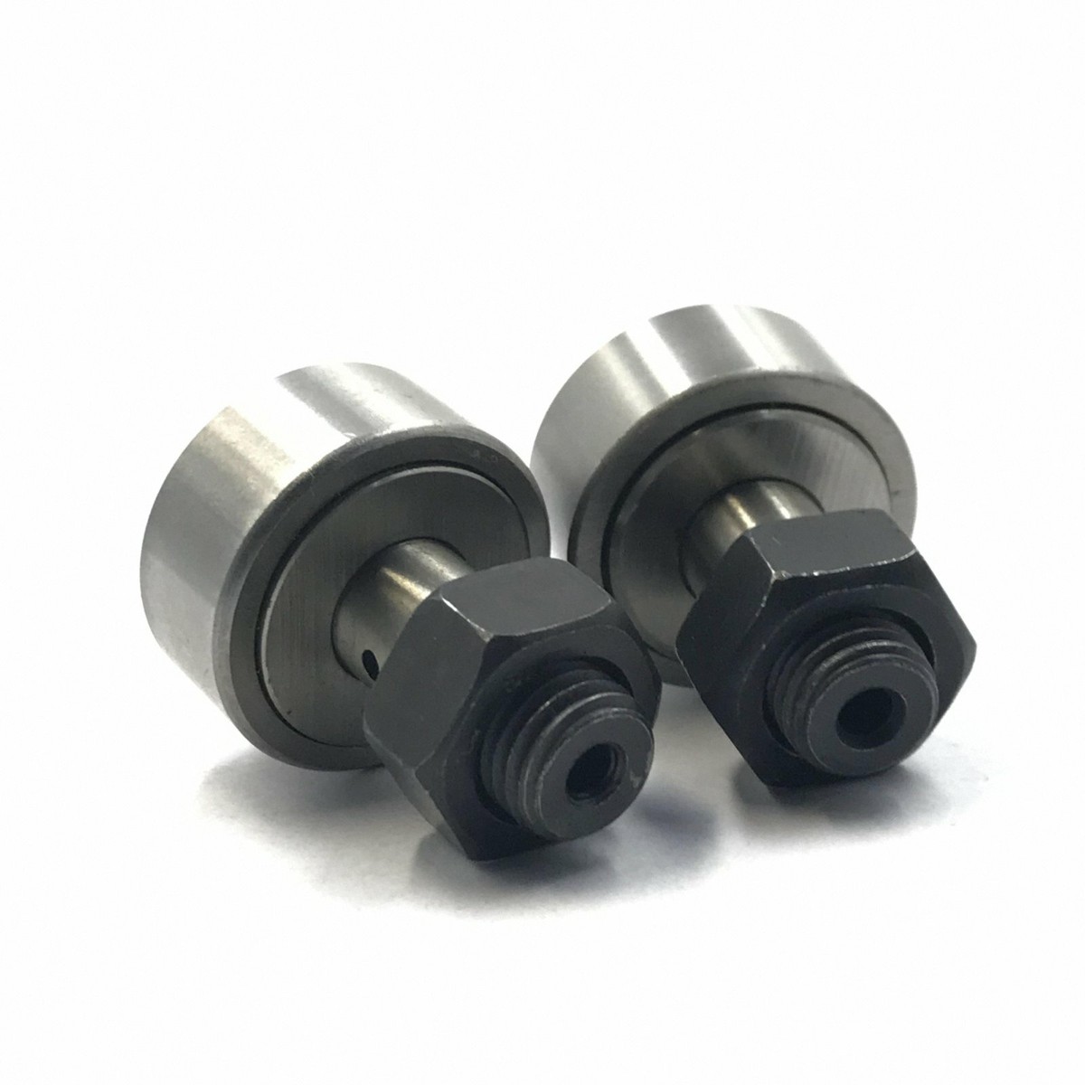 2-Pack KR22 / KRV 22 Cam Follower Needle Roller Bearings - M10x1.25 Thread, 22mm Size