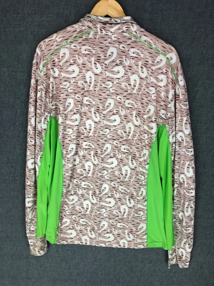 MOJO 1/4 Zip Fishing Shirt Men's L Large Long Sleeve Lightweight Breathable Hook - Image 3 of 4