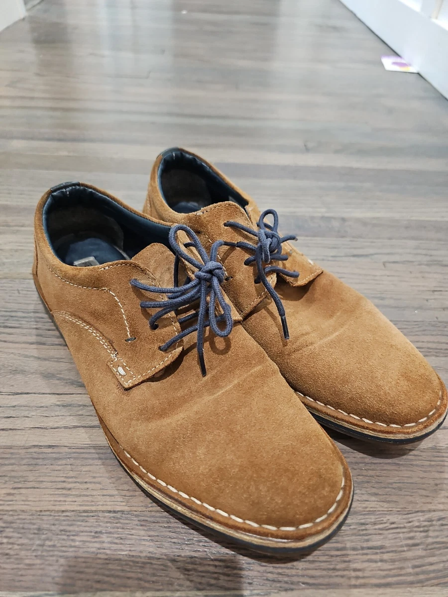 Steve Madden Hatrick 215 Mens Suede Lace Up Oxford Shoes Size 8.5 M