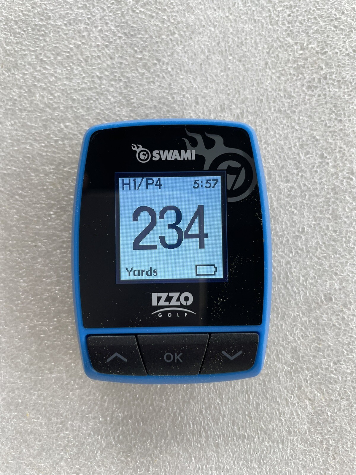 Izzo Golf Swami Kiss Golf GPS Blue eBay