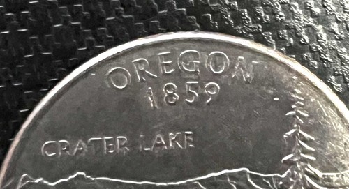 OREGON 1859 Crater Lake State Quarter 25C Coin 2005 P Mint - Picture 3 of 6