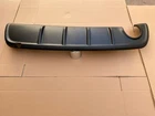 Spoiler Dam Rear Bumper Julietta Black Edge Single Exhaust ORIGINAL