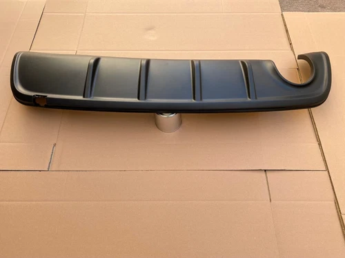Spoiler Dam rear bumper Julietta black edge single exhaust ORIGINAL