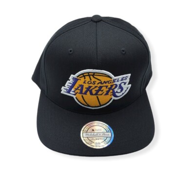 Mitchell Ness Los Angeles Lakers Day One 110 Flex Adjustable Snapback Cap  Hat