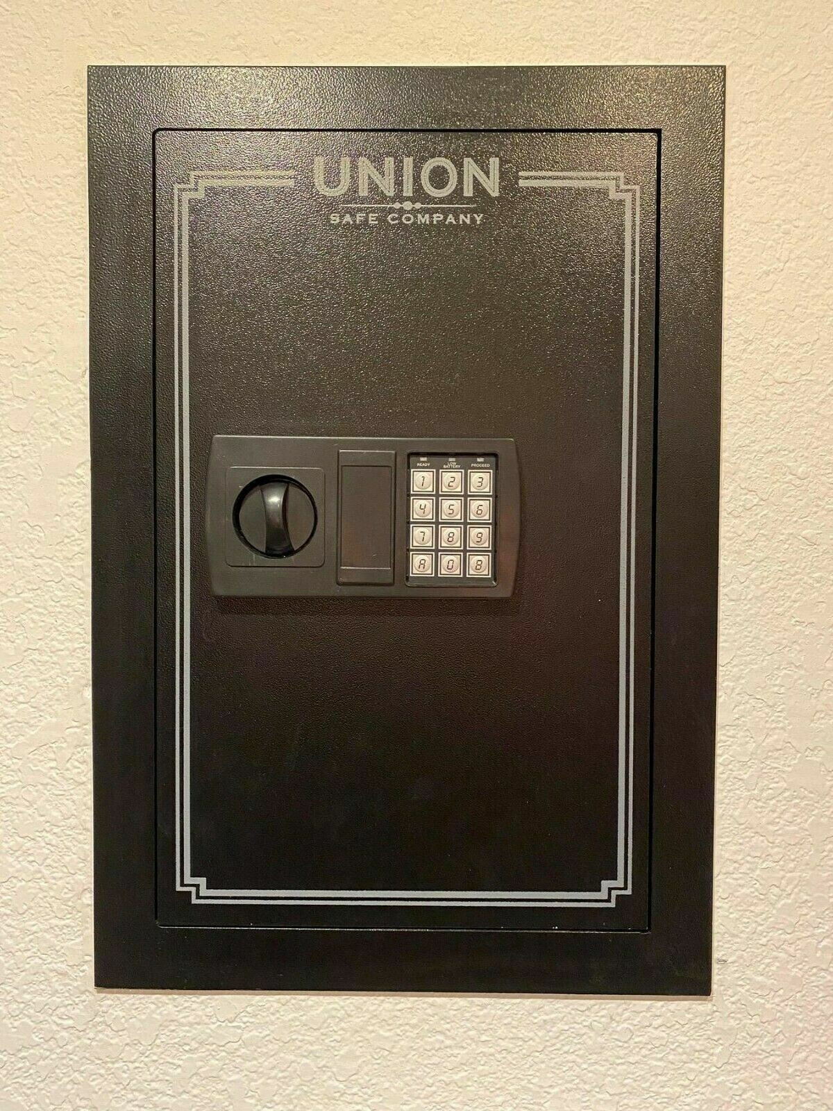 Safe Digital Wall Mounted Gun Security System Dual Lock Box Home Safe Security