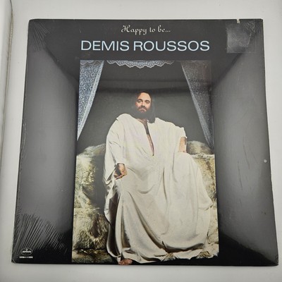 Demis Roussos Happy To Be Vinyl Sealed 1976 Gatefold SRM-1-1086 New Old Stock Lp