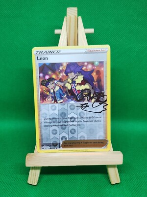 Leon 134/159 Holo Rare Signed SWSH Pokmon Crown Zenith | eBay Leon 134/159 Holo Rare Signed SWSH Pokmon Crown Zenith | eBay