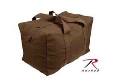 US Army Canvas Parachute Cargo Bag Braun Kampftasche Vietnam USMC Marines WK2 WW