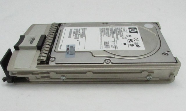 LOT OF 5 HP 146.8GB HARD DRIVE 10K RPM FIBRE CHANNEL 40 PIN 2 GBIT 344971-001