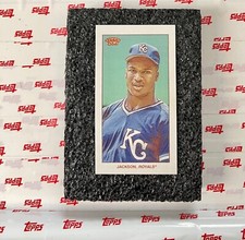 2021 Topps 206 W10 Base Mini - Bo Jackson - Royals! Piedmont back