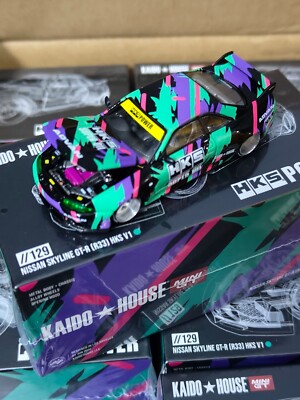 チェイスKAIDO HOUSE MINIGT スカイラインGTR V１ハコスカ SEALED BOX KAIDO HOUSE x MINI GT NISSAN SKYLINE GT-R (R33
