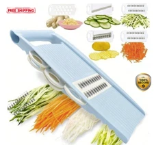 1 Set 5-in-1 Vegetable Slicer & Grater - Multifunctional Kitchen Tool - NEW