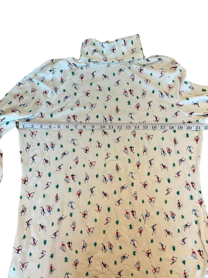 Lands End Winter Skier Turtleneck Women’s Size XL - Image 3 of 4