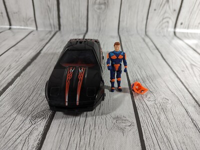  1986 MASK M.A.S.K Raven Corvette w/ Calhoun Burns Kenner