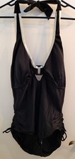 Torrid One-Piece Swimsuit  Size 2, Black, Halter Top New w/tags