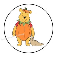 30 HALLOWEEN ENVELOPE SEALS LABELS STICKERS PARTY FAVORS 1.5"