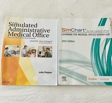 Set Of Two SimChart for the medical office 2021 edition