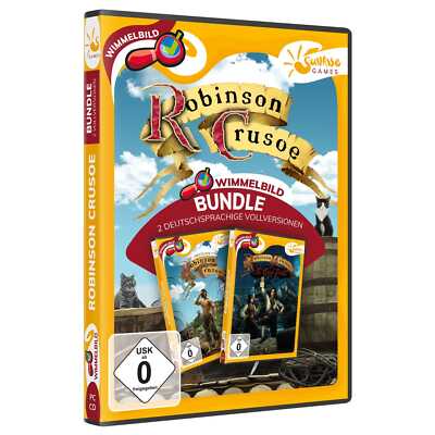 Robinson Crusoe 1 und 2 PC Wimmelbild Spiel Doppelpack CD ROM NEU&OVP