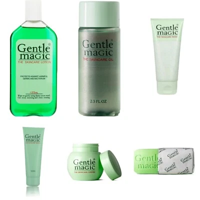 Gentle Magic The Skincare Oil Mask Cream Soap Lotion Serum Combo Bundle Set Of 6