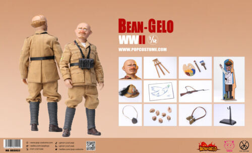 POPTOYS BEAN GELO WWII Bruno BGS032 1/12 Scale Action Figure POPTOYS BEAN GELO WWII Bruno BGS032 1/12 Scale Action Figure