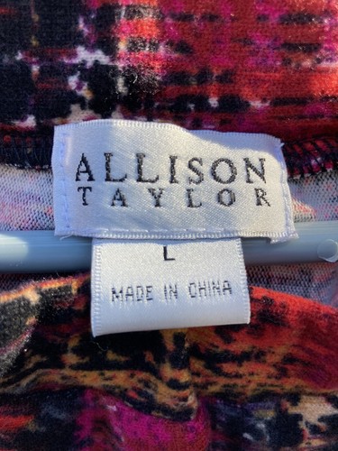 Skirt Woman’s Soft & Cozy Red Plaid Allison Taylor Sz L Bellow The Knee New - Picture 3 of 7