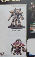 Legions Imperialis Knight Warden x1 Titanicus Questoris Knights  Gauntlet, Pod