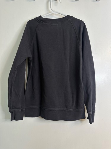 Hanna Andersson x Peanuts Size 130 Boy Girl Black "Love You" Snoopy Sweatshirt - Picture 6 of 6