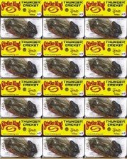(12) Strike King 3/4 Oz Thunder Cricket Bladed Vibrating Jigs Falcon Lake Craw