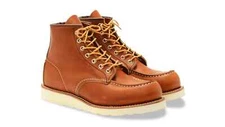 Red Wing Classic Moc 875 Men's Brown Leather 6-Inch Comfort Classic Ankle Boots