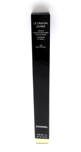 Chanel Le Crayon Levres Longwear Lip Pencil ~ 158 Rose Naturel ~ .04 oz BNIB - Picture 2 of 2