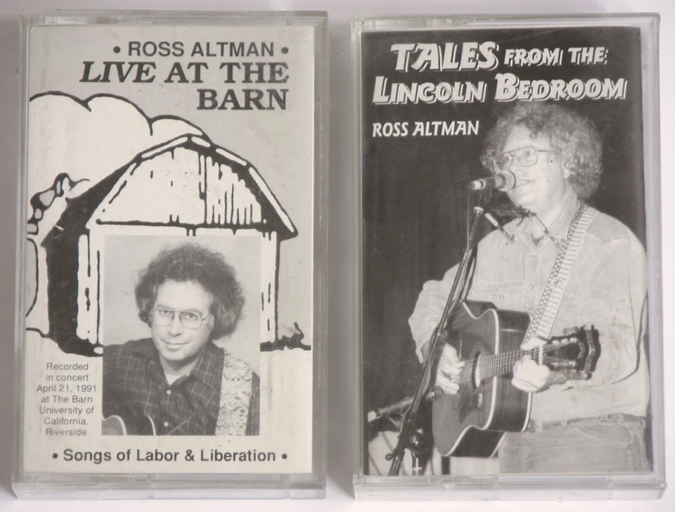 Vtg 90s ROSS ALTMAN Live At The Barn Cassette Tape Activist Labor & Liberation - Image 2 of 4