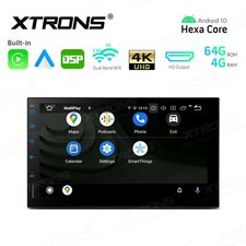 Autoradio Android 10 Stereo Auto 2din GPS WIFI 4g 4gb Ram CarPlay Xtrons Tqs700l - Miniatura 5