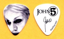 Rob Zombie John 5 Signature Photo Tour Guitar Pick
