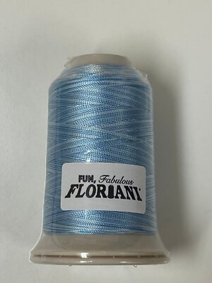 Floriani Variegated Thread - V22B Baby Blue