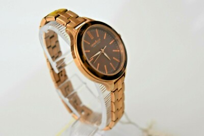 Caravelle By Bulova RG SS Brown Dial 44L128 $95 Watch