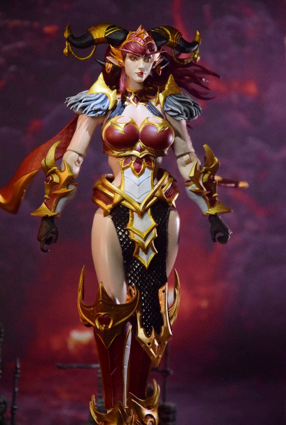 World of Warcraft Alexstrasza Queen of the Dragons action figure