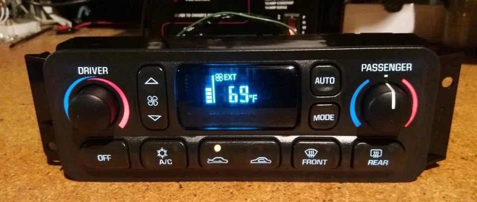 C5 CORVETTE CLIMATE CONTROL LCD HVAC A/C REPAIR SERVICE '97-'04 - Image 2 of 4