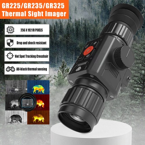 Zoom Wärmebildkamera Nachtsicht Infrarot Monocular Teleskop 25~35mm Len für Jagd - Picture 2 of 24