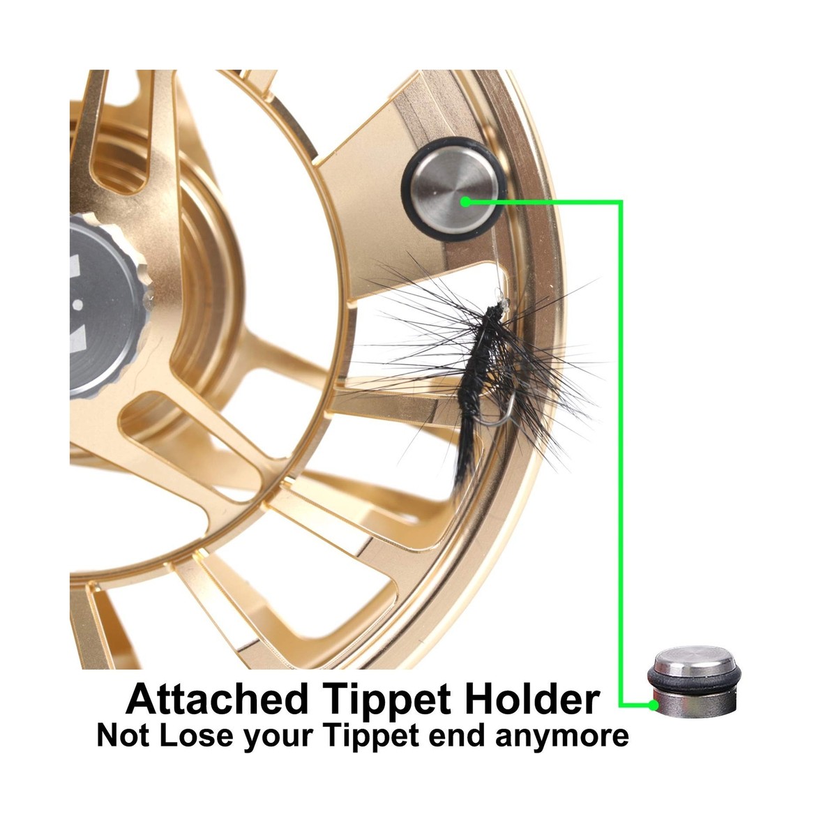 Maxcatch AVID PRO Fly Fishing Reel with CNC-machined Aluminum Body