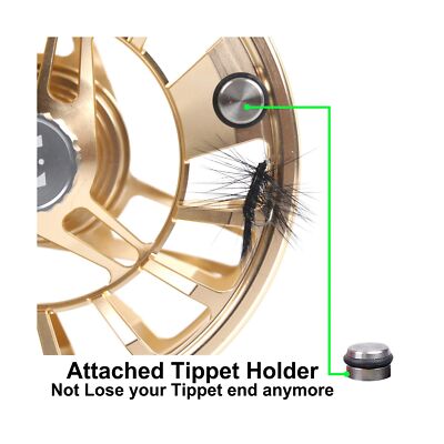 Maxcatch AVID PRO Fly Fishing Reel with CNC-machined Aluminum Body