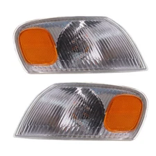 LABLT Turn Parking Signal Light For 1998-2000 Toyota Corolla Corner Pair Set