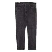 LEVI'S 510 BIG E Jeans Mens Black Slim Skinny W34 L26